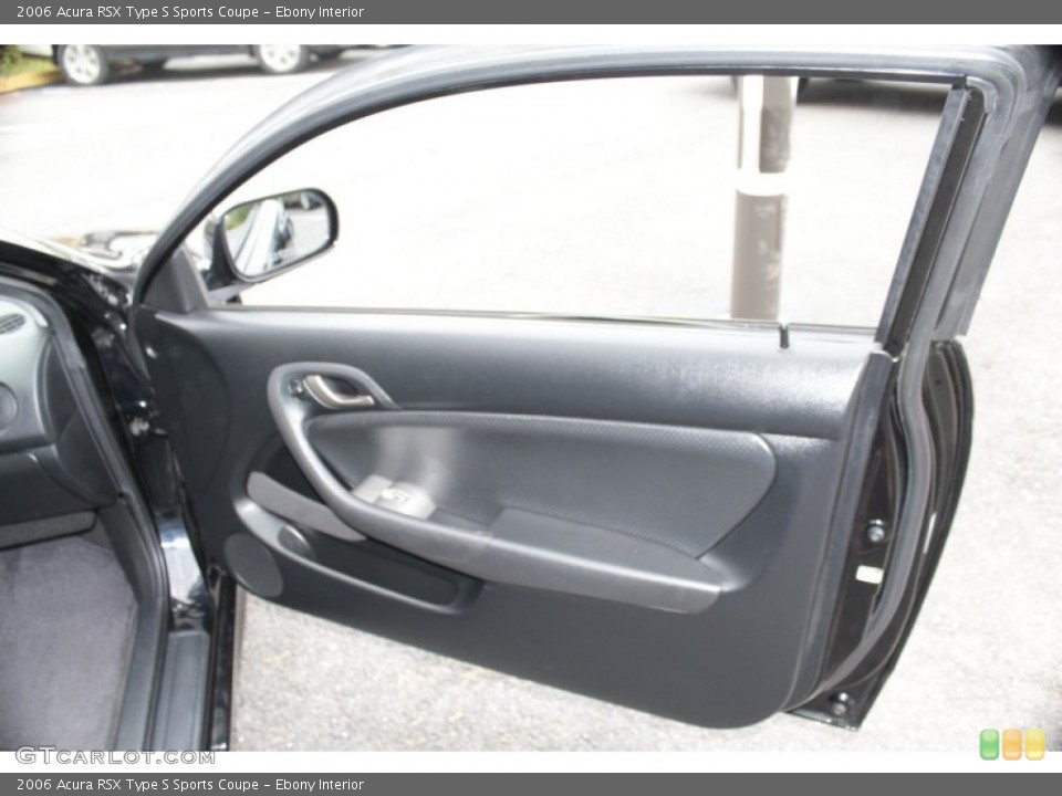 Ebony Interior Door Panel for the 2006 Acura RSX Type S Sports Coupe #83009656
