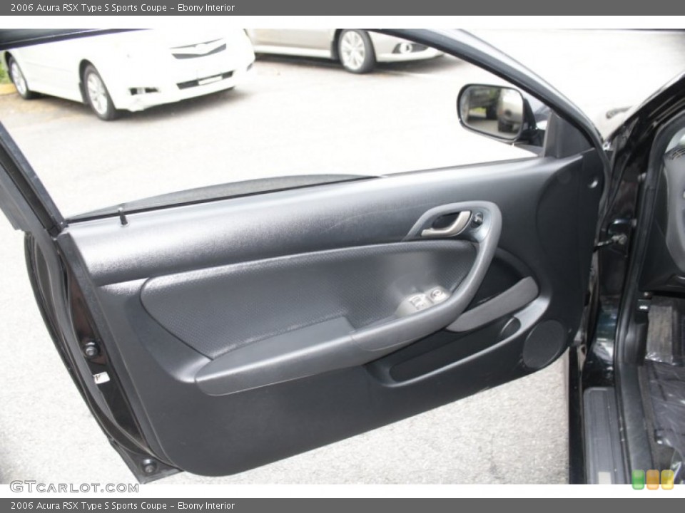 Ebony Interior Door Panel for the 2006 Acura RSX Type S Sports Coupe #83009676