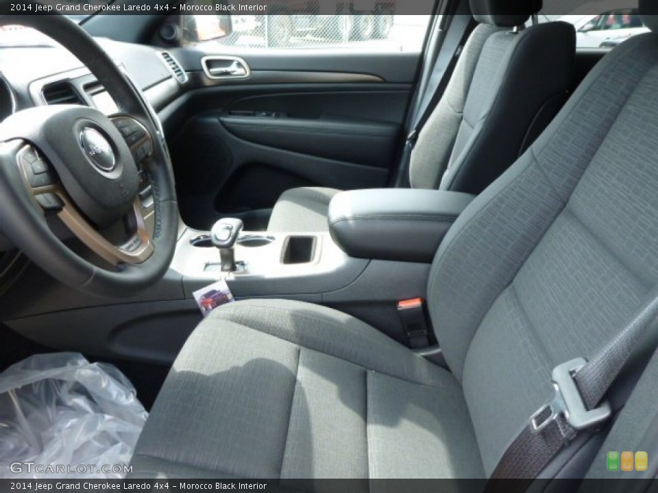 Morocco Black Interior Front Seat for the 2014 Jeep Grand Cherokee Laredo 4x4 #83010313