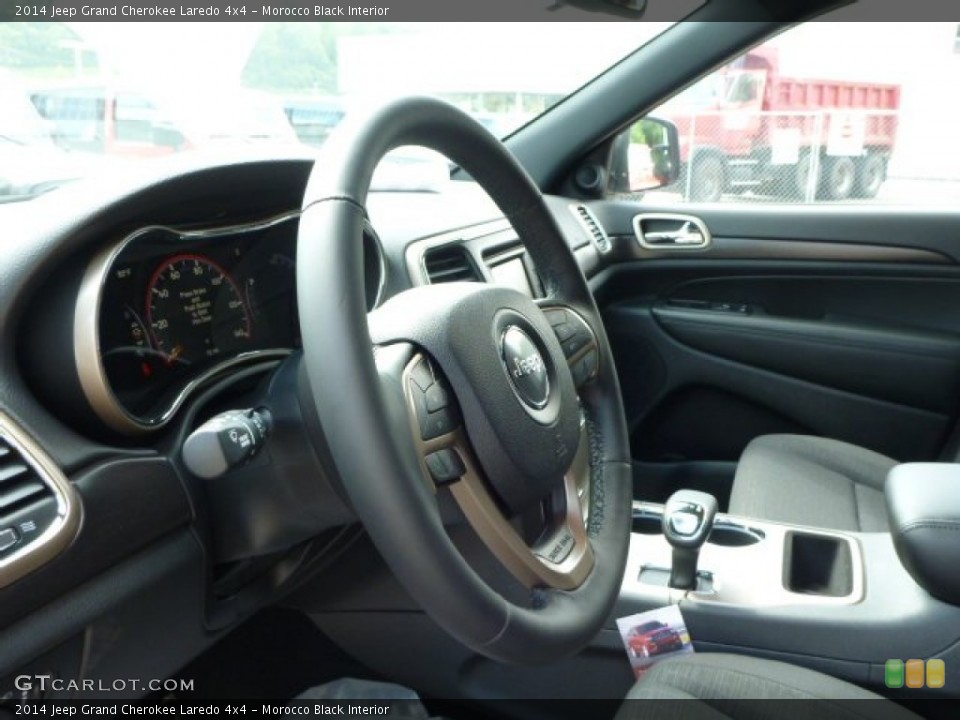 Morocco Black Interior Steering Wheel for the 2014 Jeep Grand Cherokee Laredo 4x4 #83010417