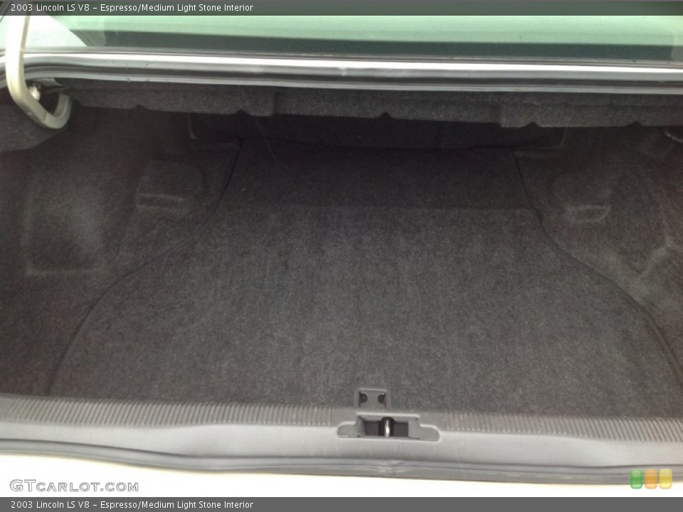 Espresso/Medium Light Stone Interior Trunk for the 2003 Lincoln LS V8 #83010848