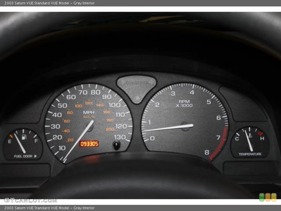 Gray Interior Gauges for the 2003 Saturn VUE  #83010908