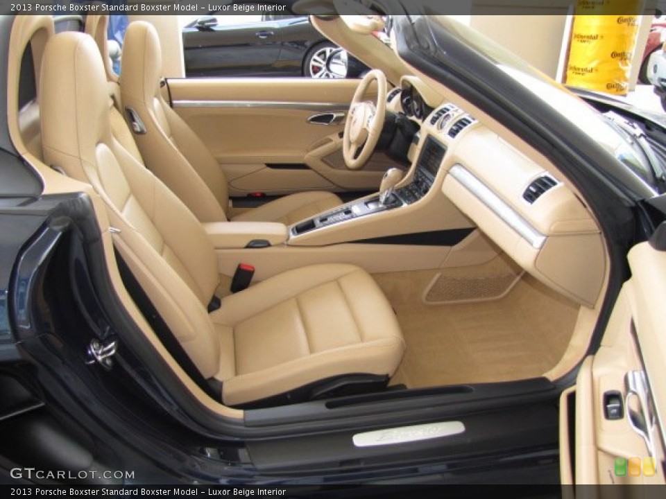 Luxor Beige Interior Front Seat for the 2013 Porsche Boxster  #83011484