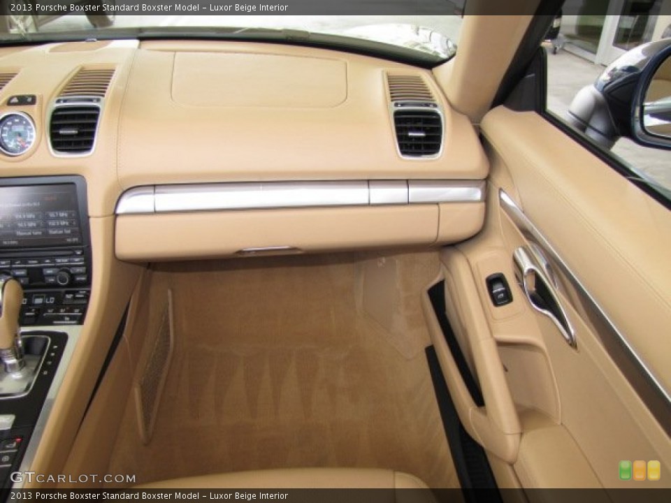 Luxor Beige Interior Dashboard for the 2013 Porsche Boxster  #83011816