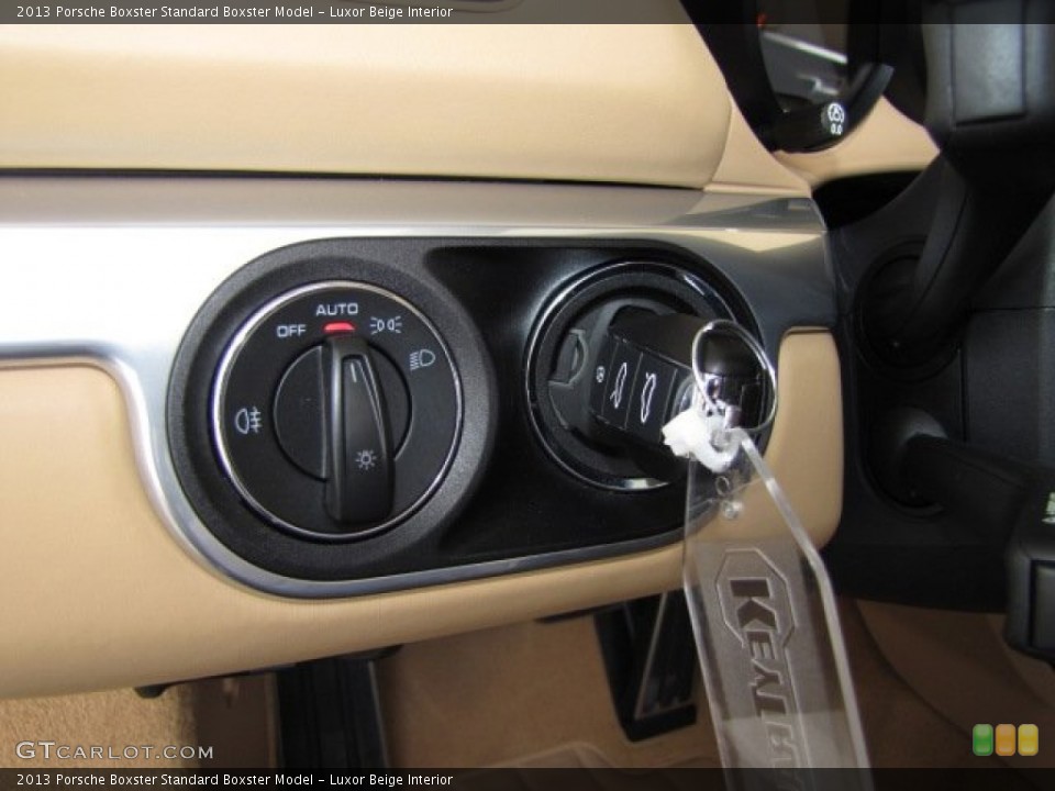 Luxor Beige Interior Controls for the 2013 Porsche Boxster  #83011925