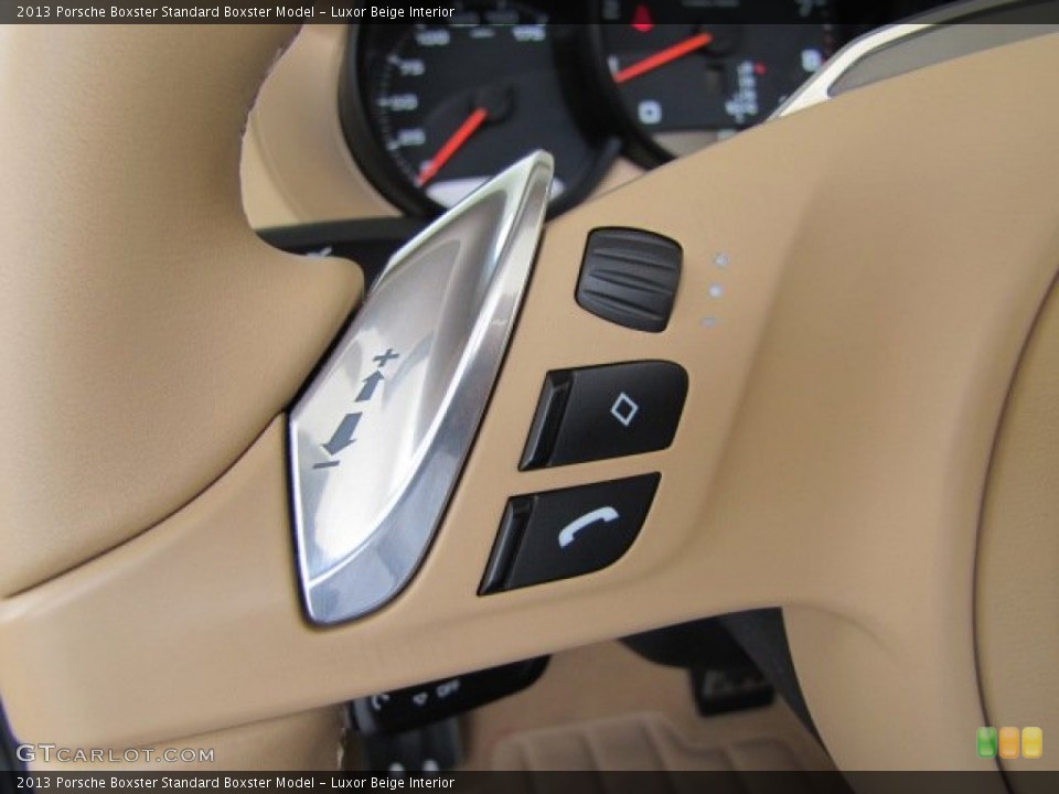 Luxor Beige Interior Controls for the 2013 Porsche Boxster  #83011954