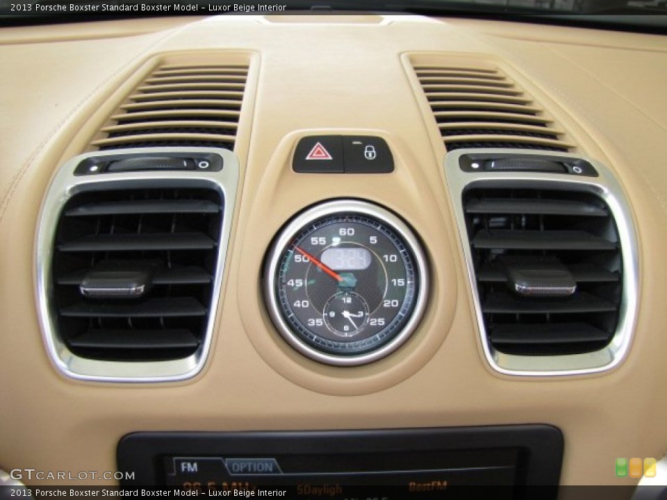Luxor Beige Interior Gauges for the 2013 Porsche Boxster  #83012027