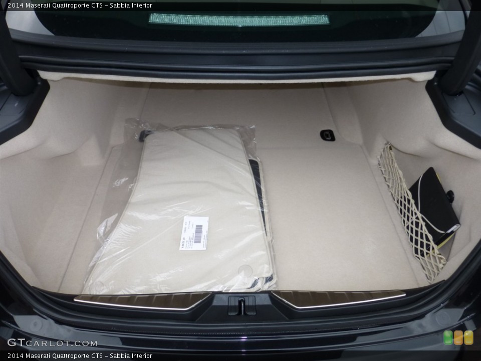 Sabbia Interior Trunk for the 2014 Maserati Quattroporte GTS #83012063