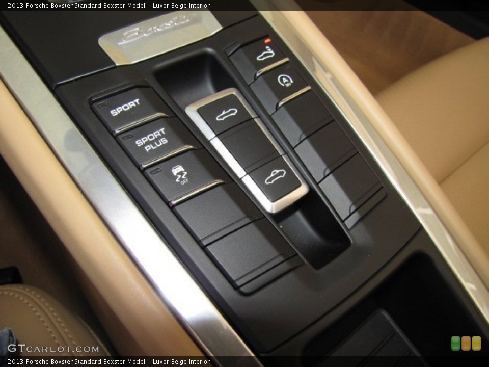 Luxor Beige Interior Controls for the 2013 Porsche Boxster  #83012076