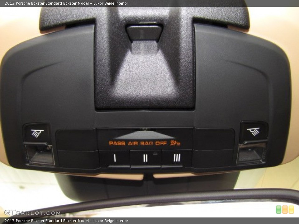 Luxor Beige Interior Controls for the 2013 Porsche Boxster  #83012133