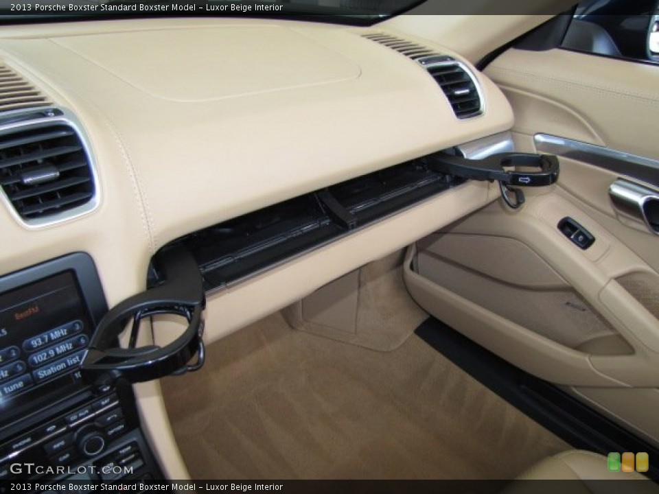 Luxor Beige Interior Dashboard for the 2013 Porsche Boxster  #83012150