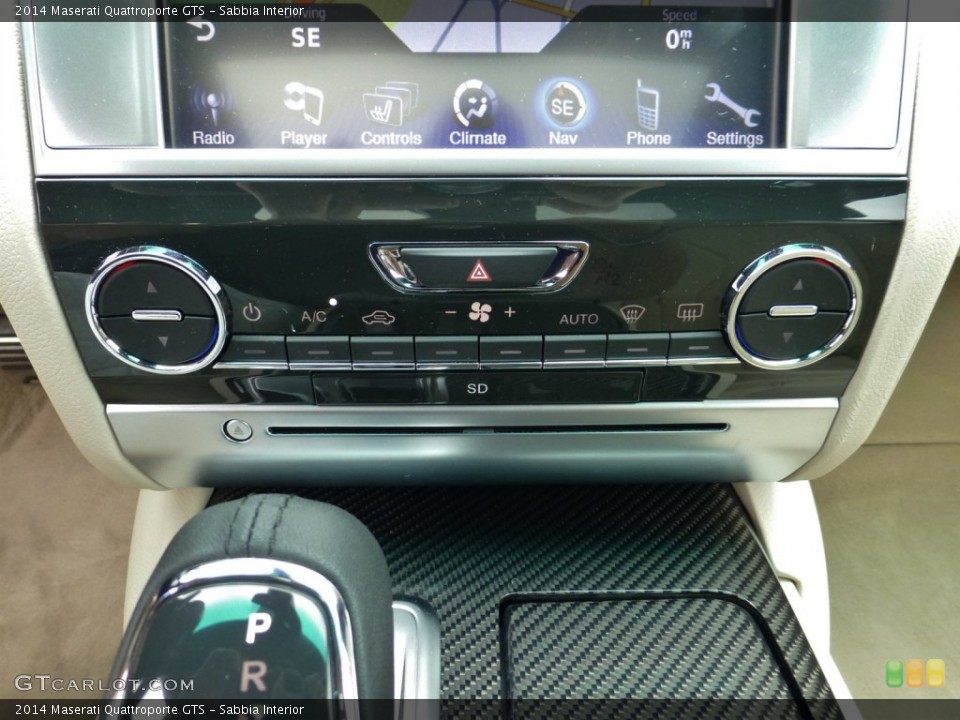 Sabbia Interior Controls for the 2014 Maserati Quattroporte GTS #83012478