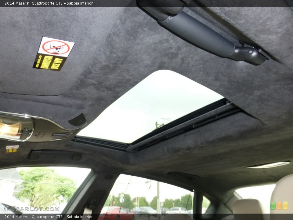 Sabbia Interior Sunroof for the 2014 Maserati Quattroporte GTS #83012550