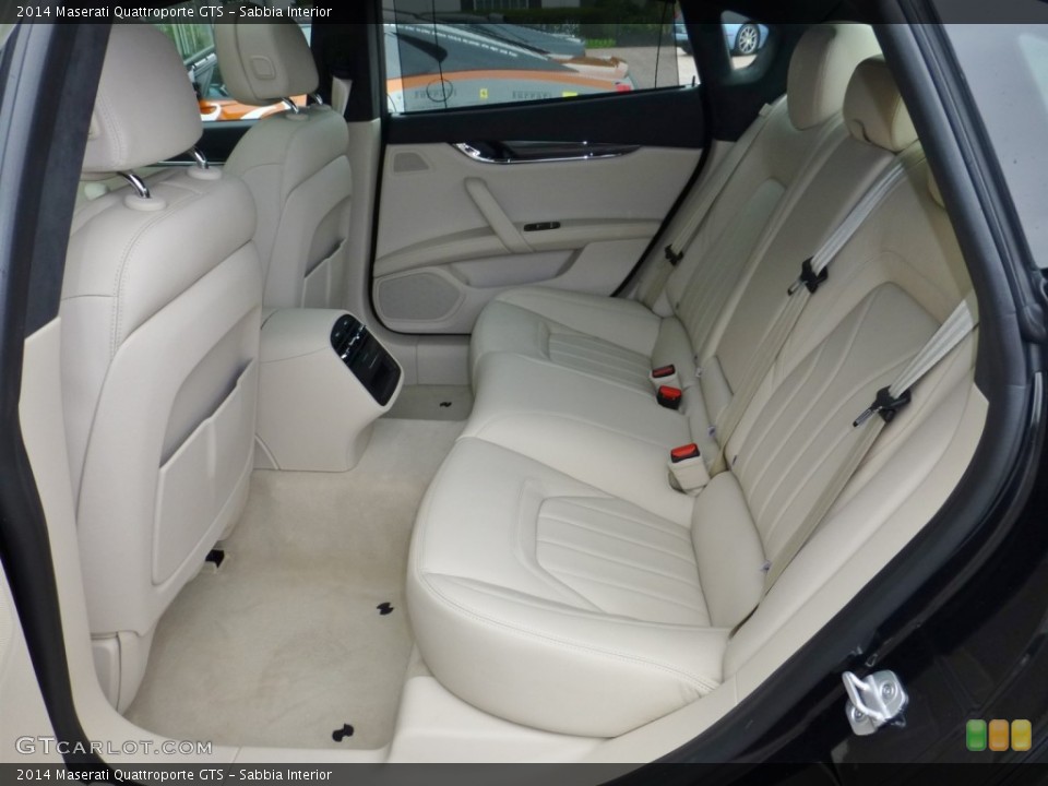 Sabbia Interior Rear Seat for the 2014 Maserati Quattroporte GTS #83012569