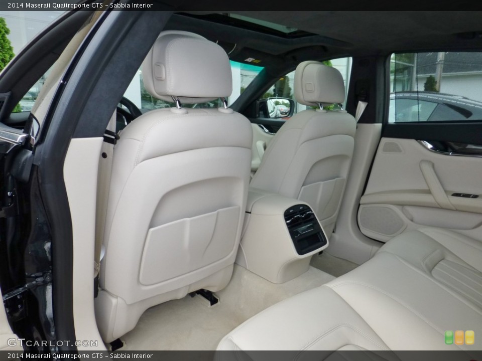 Sabbia Interior Rear Seat for the 2014 Maserati Quattroporte GTS #83012591