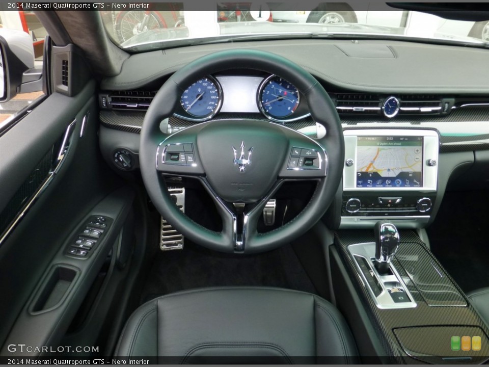 Nero Interior Dashboard for the 2014 Maserati Quattroporte GTS #83013123