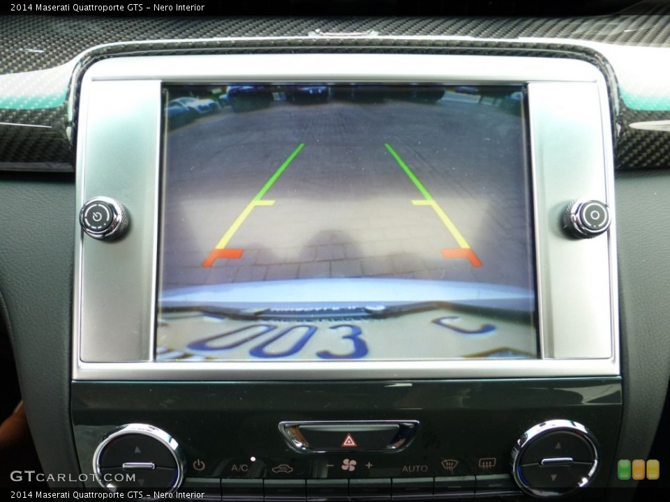 Nero Interior Controls for the 2014 Maserati Quattroporte GTS #83013218