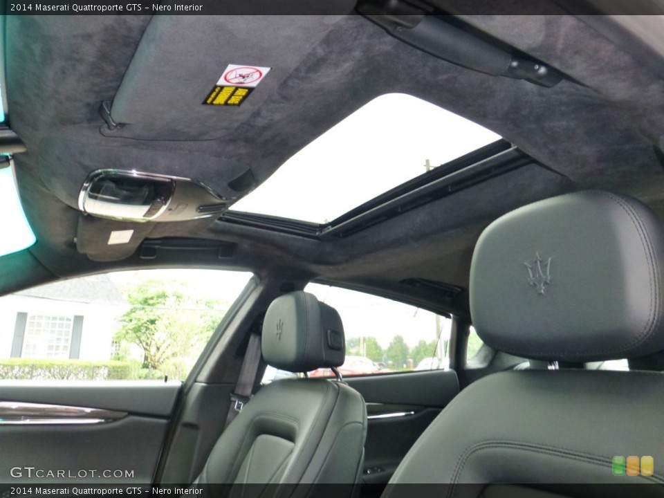Nero Interior Sunroof for the 2014 Maserati Quattroporte GTS #83013281