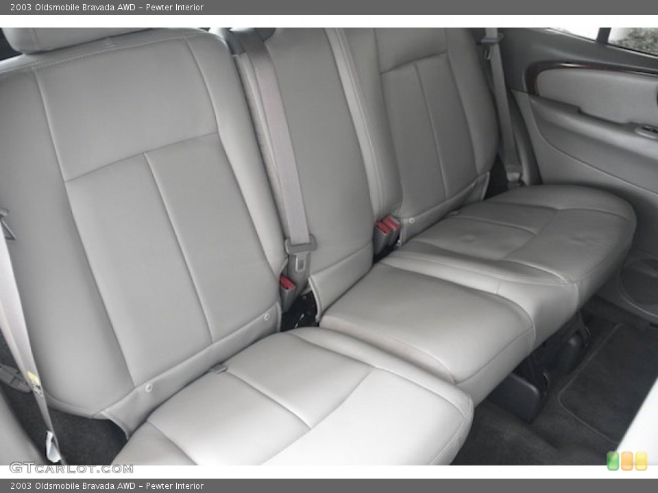 Pewter Interior Rear Seat for the 2003 Oldsmobile Bravada AWD #83013929