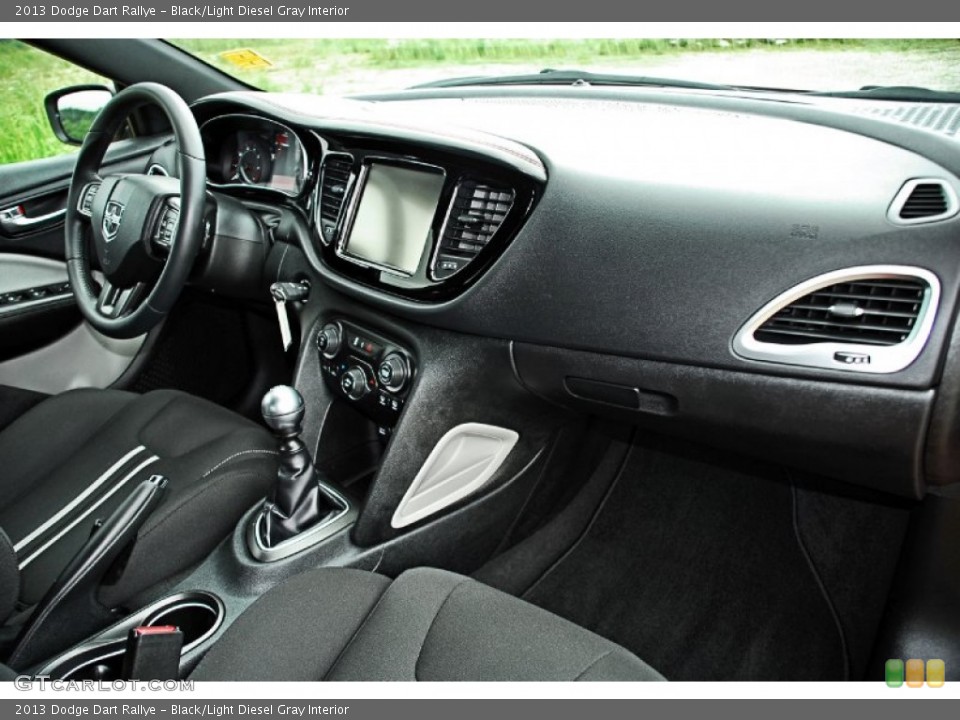 Black/Light Diesel Gray Interior Dashboard for the 2013 Dodge Dart Rallye #83016287