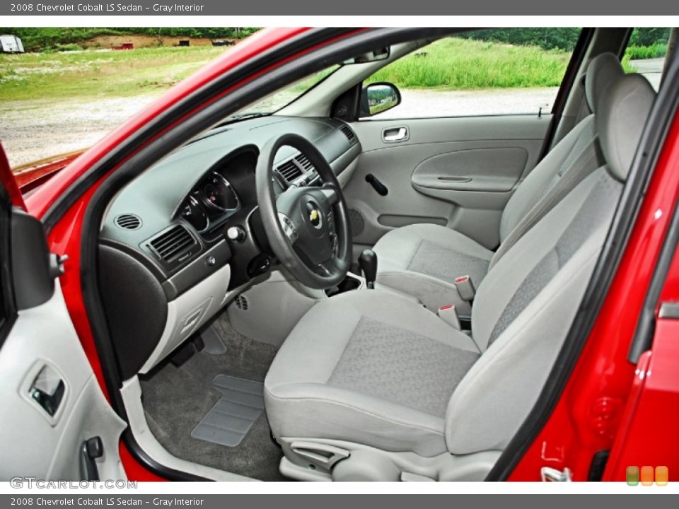 Gray Interior Photo for the 2008 Chevrolet Cobalt LS Sedan #83016350