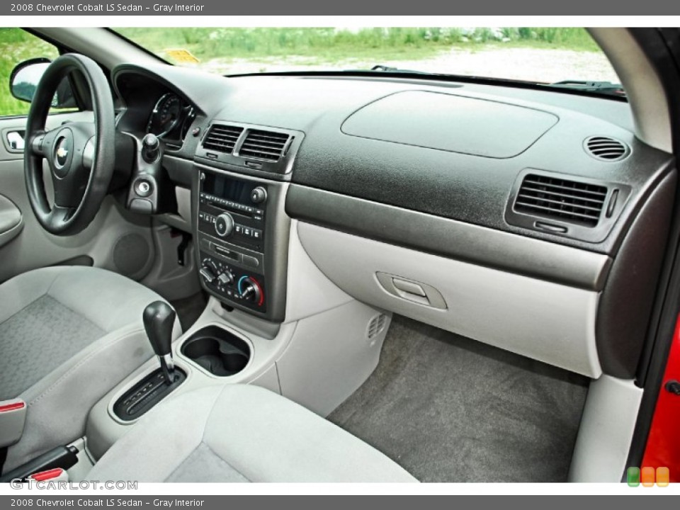 Gray Interior Dashboard for the 2008 Chevrolet Cobalt LS Sedan #83016371