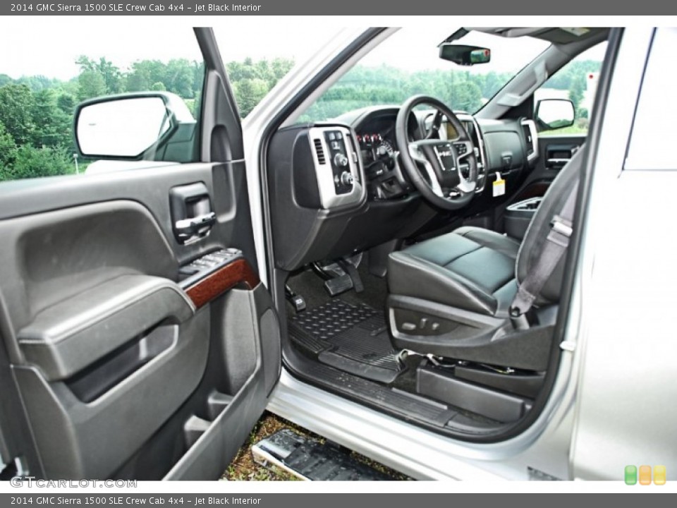 Jet Black Interior Door Panel for the 2014 GMC Sierra 1500 SLE Crew Cab 4x4 #83016449