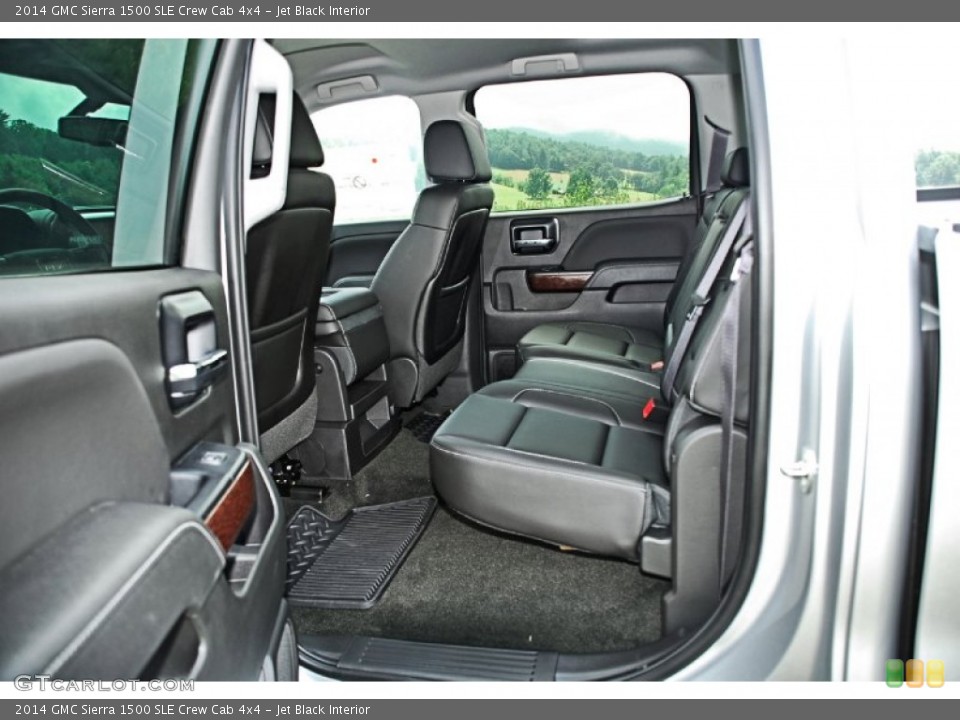 Jet Black Interior Rear Seat for the 2014 GMC Sierra 1500 SLE Crew Cab 4x4 #83016461