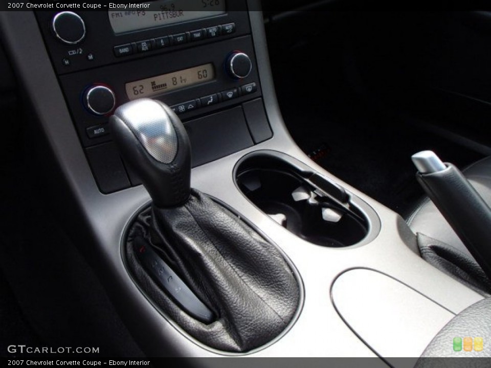 Ebony Interior Transmission for the 2007 Chevrolet Corvette Coupe #83019183