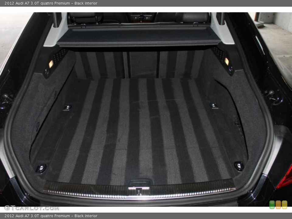 Black Interior Trunk for the 2012 Audi A7 3.0T quattro Premium #83025332