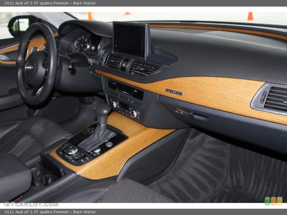 Black Interior Dashboard for the 2012 Audi A7 3.0T quattro Premium #83025462