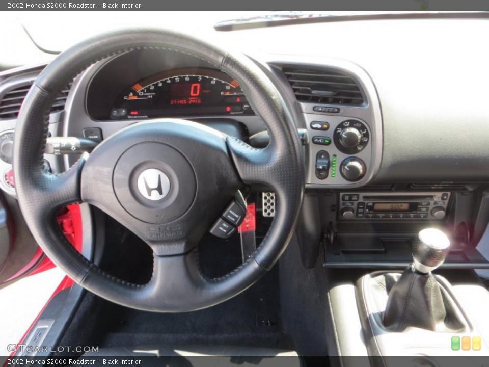 Black Interior Dashboard for the 2002 Honda S2000 Roadster #83029605