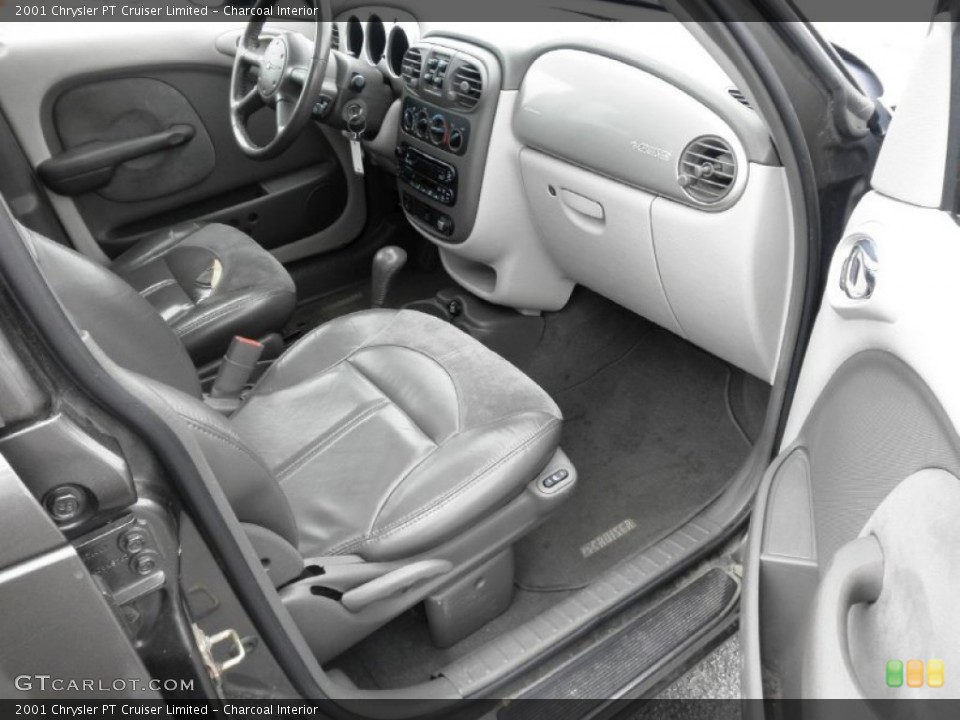 Charcoal Interior Front Seat for the 2001 Chrysler PT Cruiser Limited #83029779