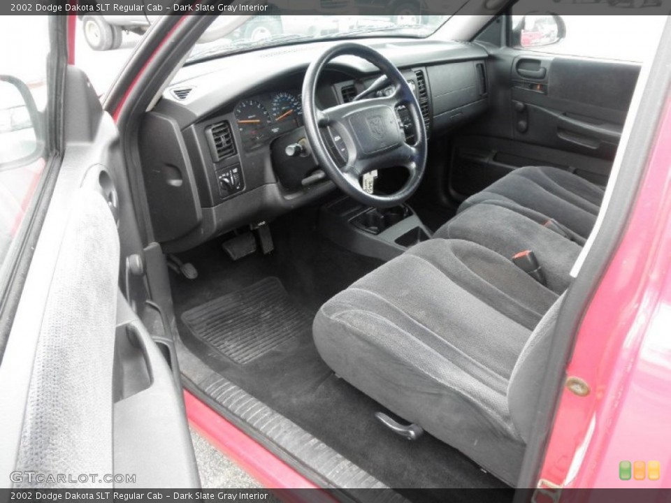 Dark Slate Gray Interior Photo for the 2002 Dodge Dakota SLT Regular Cab #83030667