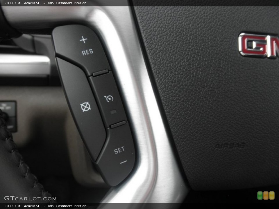 Dark Cashmere Interior Controls for the 2014 GMC Acadia SLT #83033028
