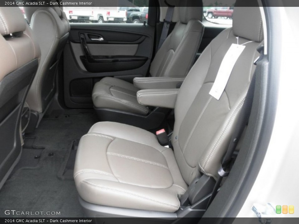 Dark Cashmere Interior Rear Seat for the 2014 GMC Acadia SLT #83033190