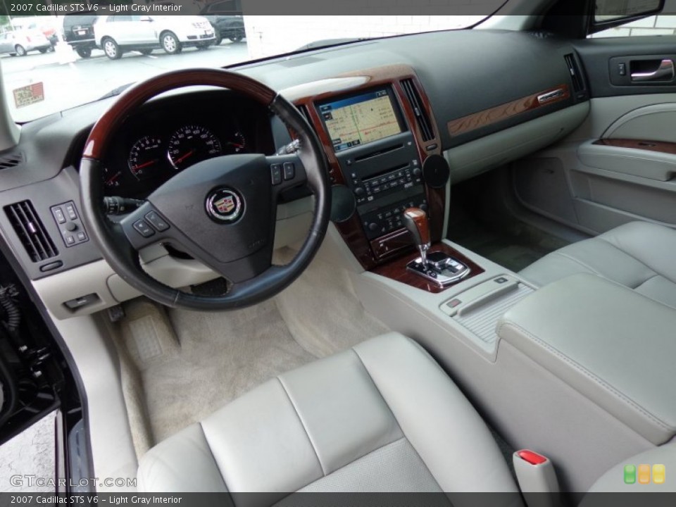 Light Gray Interior Photo For The 2007 Cadillac Sts V6