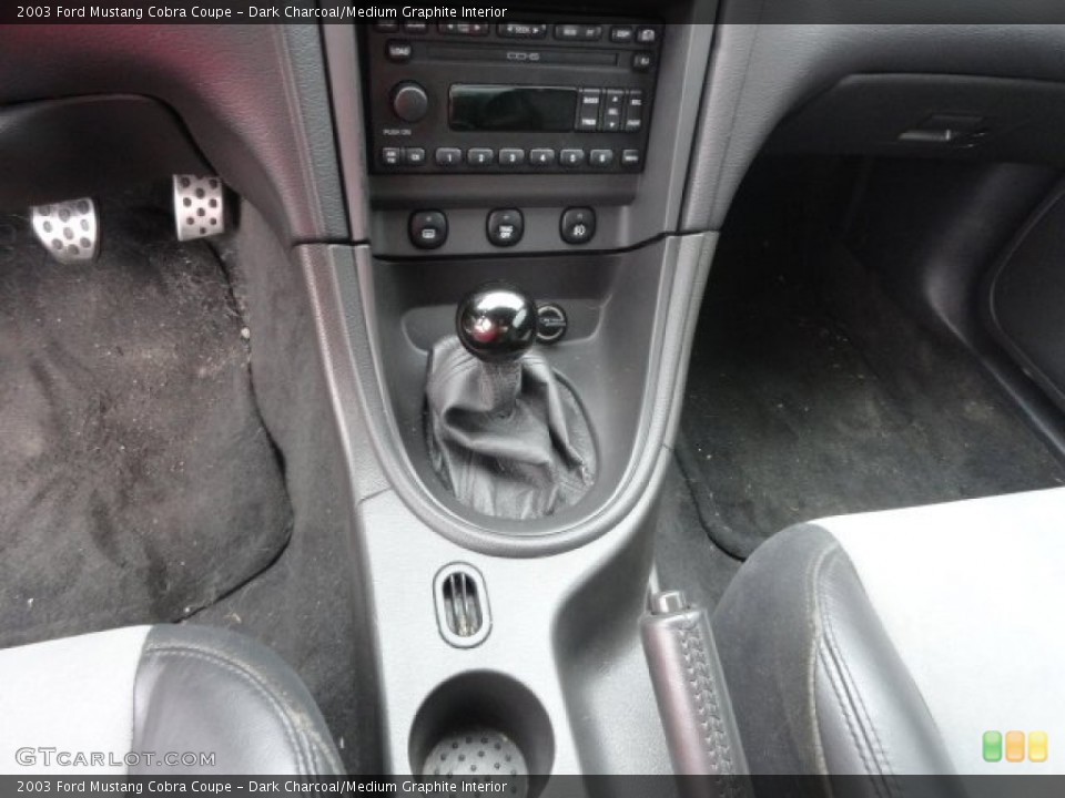 Dark Charcoal/Medium Graphite Interior Transmission for the 2003 Ford Mustang Cobra Coupe #83035326