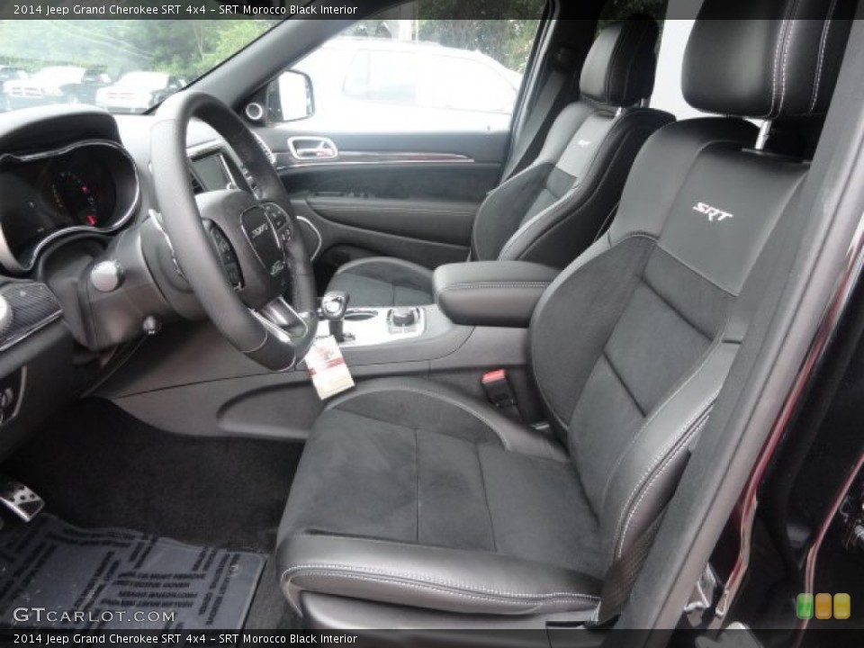 SRT Morocco Black Interior Photo for the 2014 Jeep Grand Cherokee SRT 4x4 #83037291