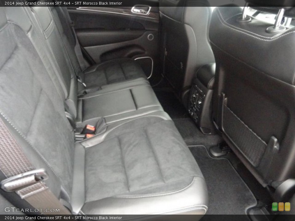 SRT Morocco Black Interior Rear Seat for the 2014 Jeep Grand Cherokee SRT 4x4 #83037573