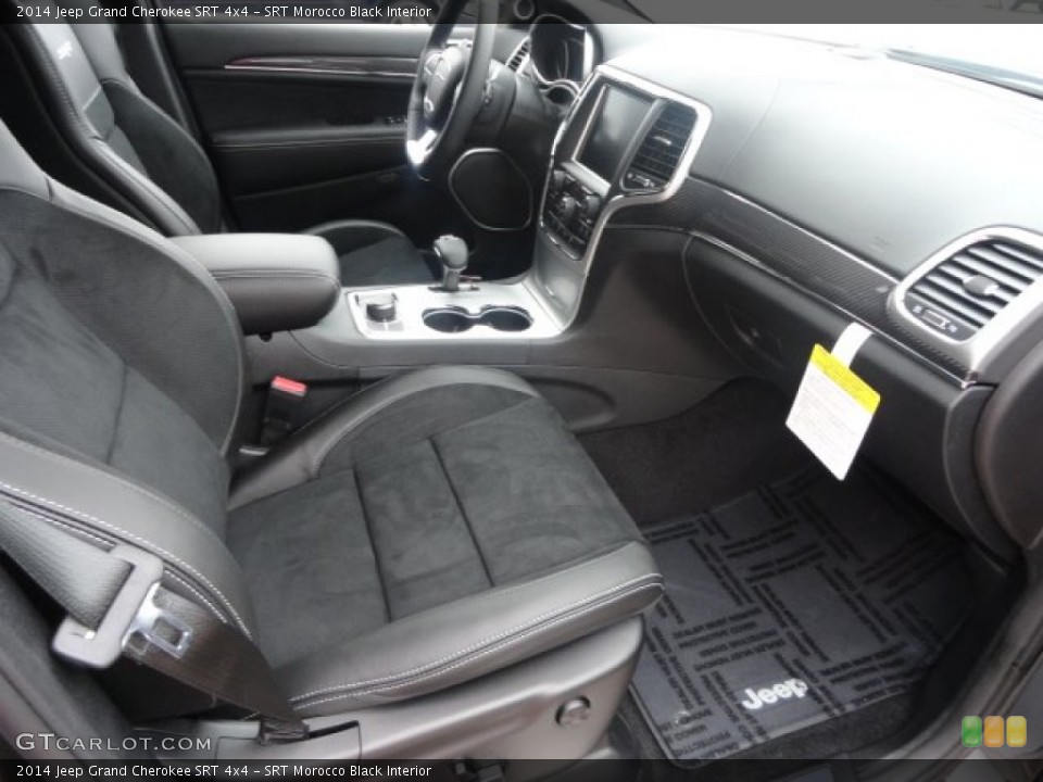 SRT Morocco Black Interior Front Seat for the 2014 Jeep Grand Cherokee SRT 4x4 #83037615