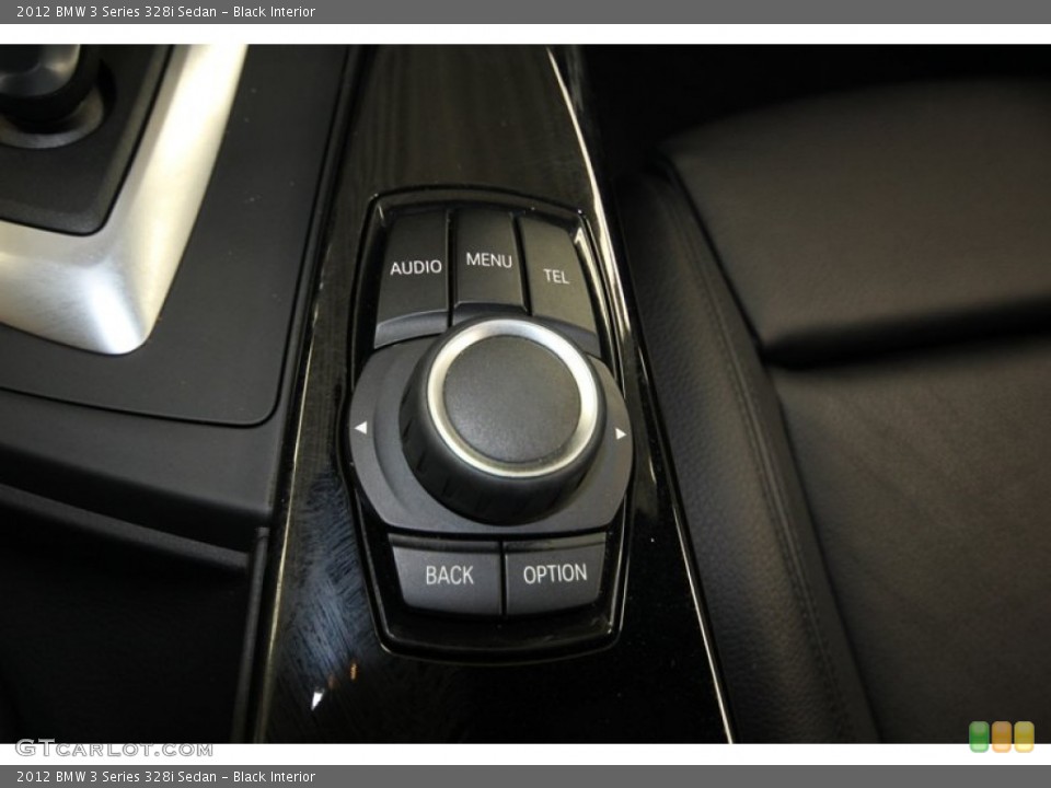 Black Interior Controls for the 2012 BMW 3 Series 328i Sedan #83042607
