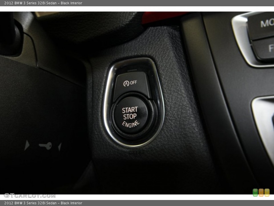 Black Interior Controls for the 2012 BMW 3 Series 328i Sedan #83042655