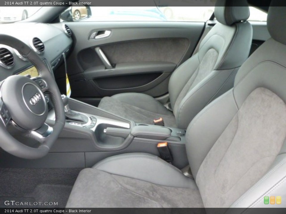 Black Interior Front Seat for the 2014 Audi TT 2.0T quattro Coupe #83047173