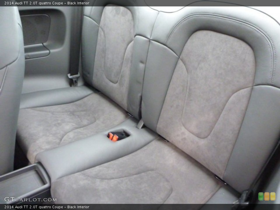 Black Interior Rear Seat for the 2014 Audi TT 2.0T quattro Coupe #83047191