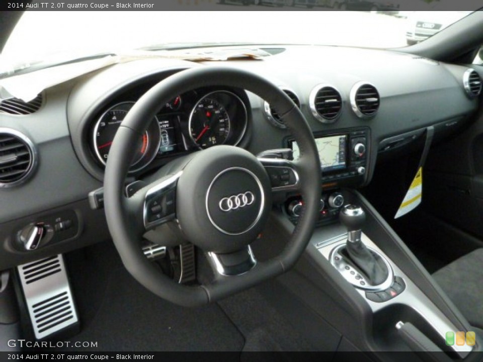 Black Interior Dashboard for the 2014 Audi TT 2.0T quattro Coupe #83047215