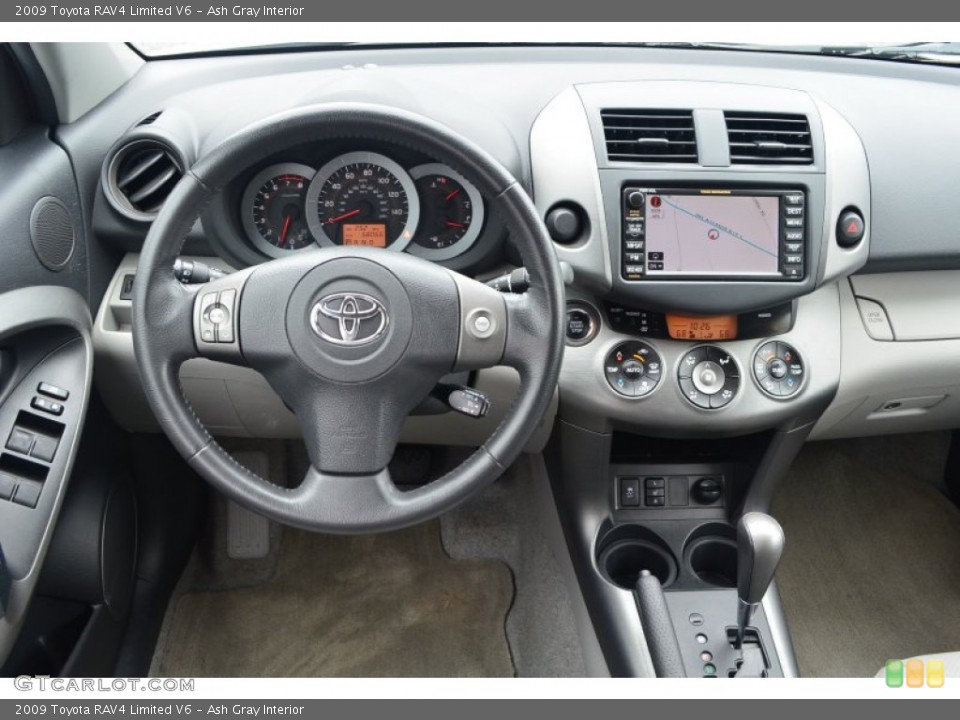 Ash Gray Interior Dashboard for the 2009 Toyota RAV4 Limited V6 #83047765