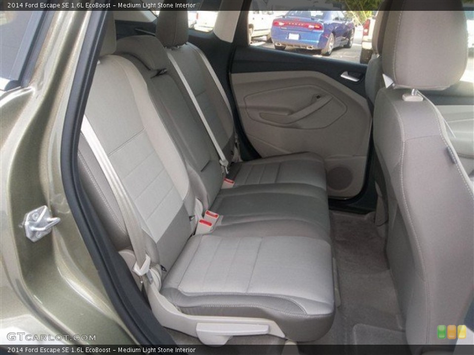 Medium Light Stone Interior Rear Seat for the 2014 Ford Escape SE 1.6L EcoBoost #83049126