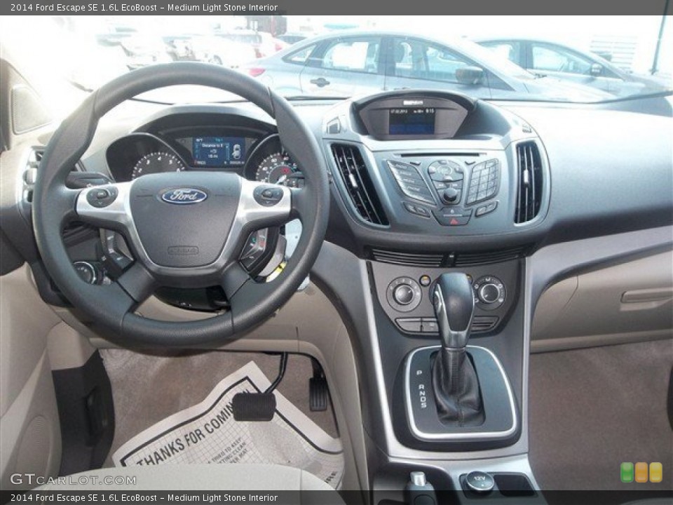 Medium Light Stone Interior Dashboard for the 2014 Ford Escape SE 1.6L EcoBoost #83049171