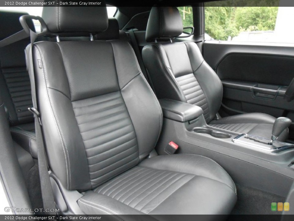 Dark Slate Gray Interior Front Seat for the 2012 Dodge Challenger SXT #83049651